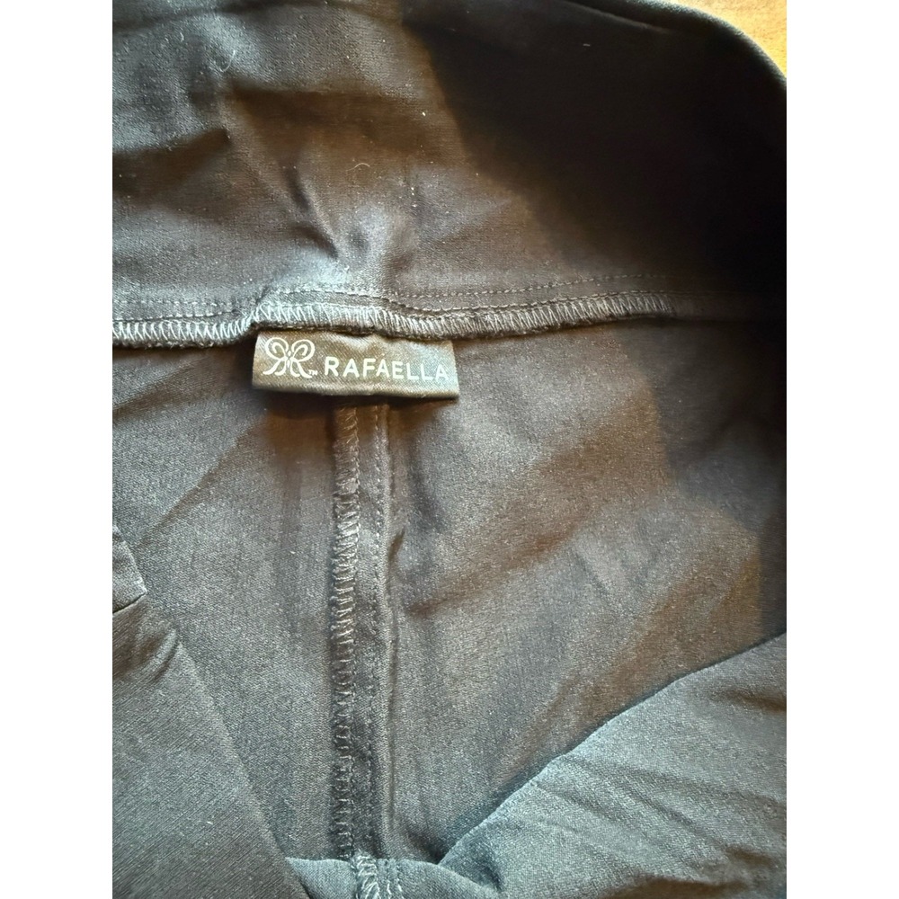 Rafaella 18Comfort Capri Career Pants Women's Size 18 Black Pull On Stretch NWT - Picture 6 of 7